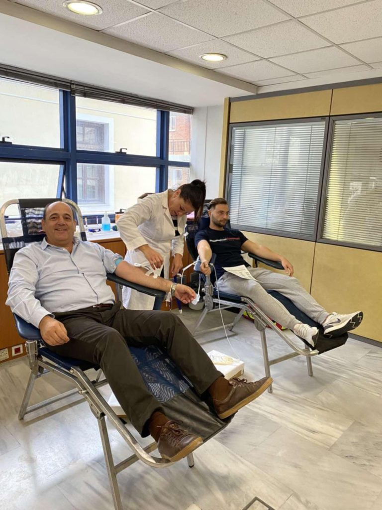 6-768x1024 Η Δύναμη της Προσφοράς: Μια αφιερωμένη Ημέρα Αιμοδοσίας στον αείμνηστο εύζωνα Σπυρίδωνα Χρ. Θωμά