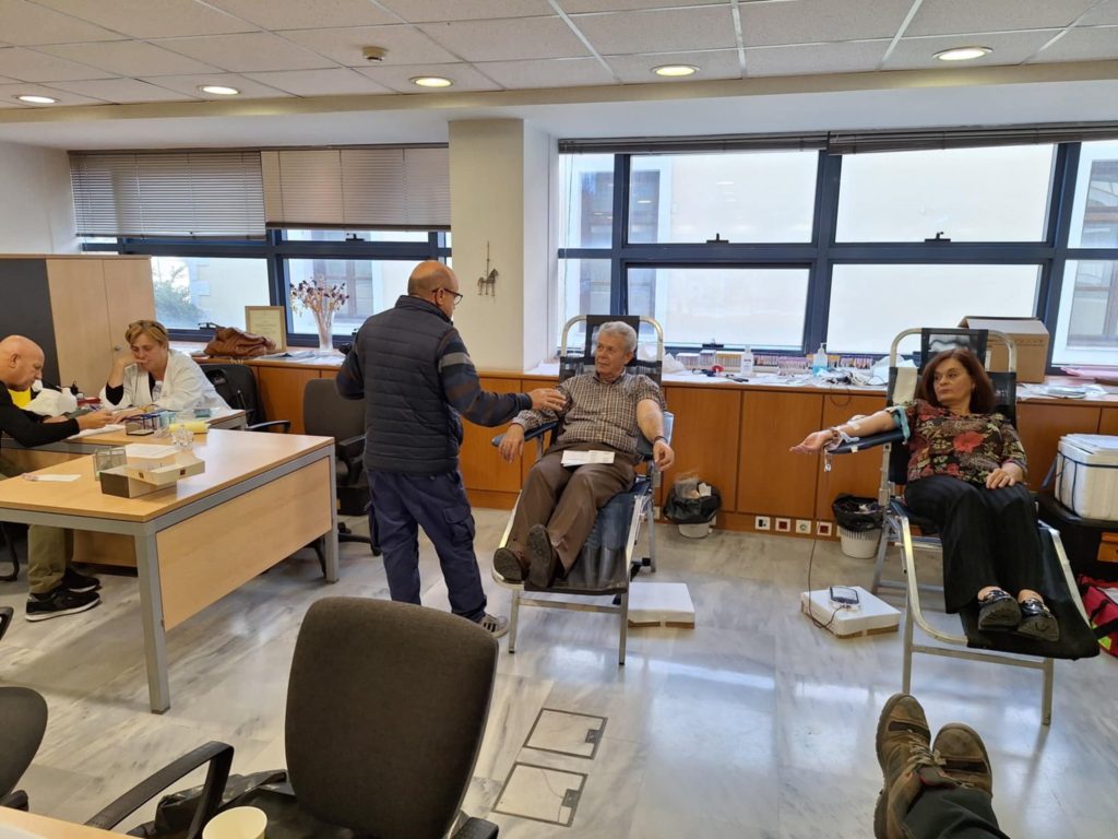7-1024x768 Η Δύναμη της Προσφοράς: Μια αφιερωμένη Ημέρα Αιμοδοσίας στον αείμνηστο εύζωνα Σπυρίδωνα Χρ. Θωμά