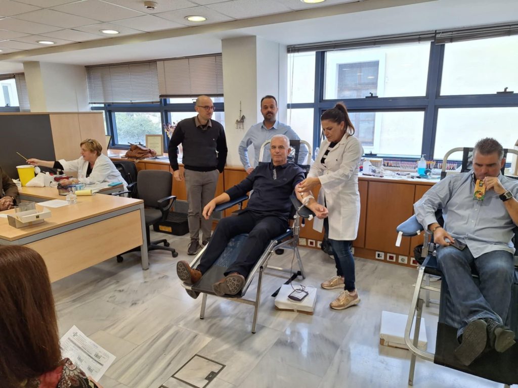 8-1024x768 Η Δύναμη της Προσφοράς: Μια αφιερωμένη Ημέρα Αιμοδοσίας στον αείμνηστο εύζωνα Σπυρίδωνα Χρ. Θωμά